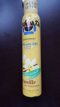 USHUAÏA - Apaise - Déodorant 24h à la vanille de  polynésie