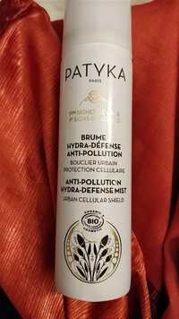 PATYKA - 1ers signes de l'âge - Brume hydra-défense anti-pollution