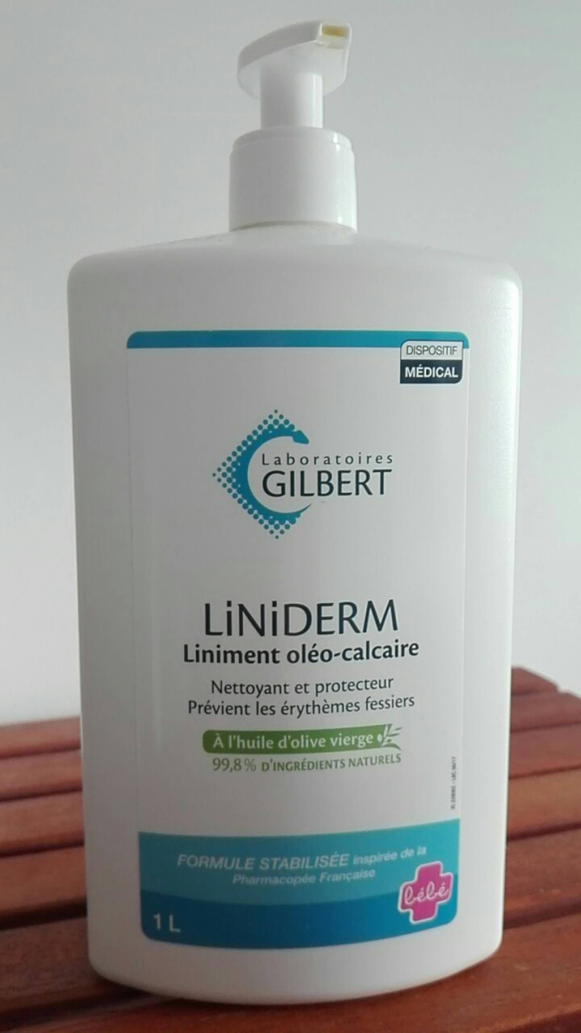 Gilbert Bébé Liniderm Liniment Oléo-Calcaire à l'Huile d'Olive