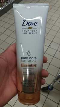 DOVE - Pure Care - Shampooing cheveux secs et  ternes