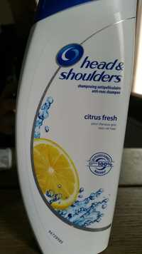 HEAD & SHOULDERS - Citrus fresh - Shampooing antipelliculaire cheveux gras