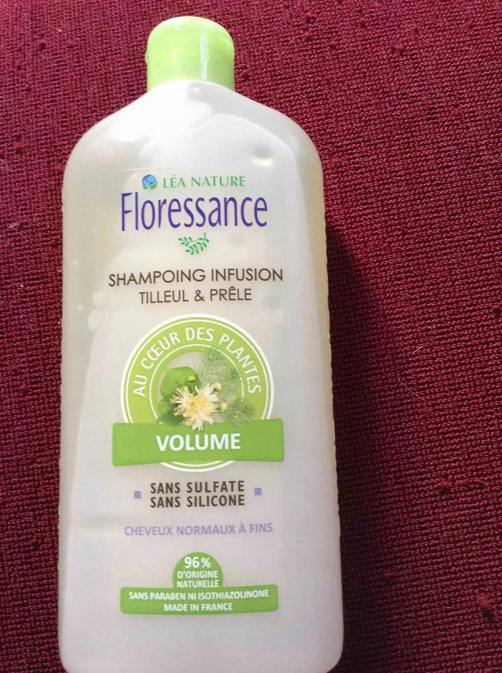 LÉA NATURE - Floressance - Shampooing infusion tilleul & prêle