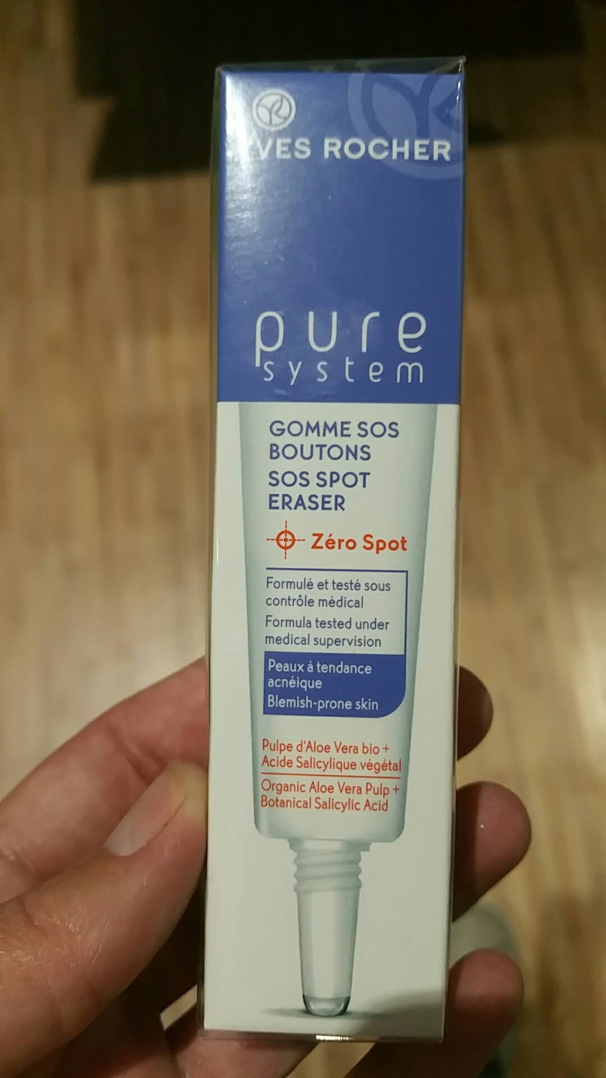 YVES ROCHER - Pure system - Gomme sos boutons