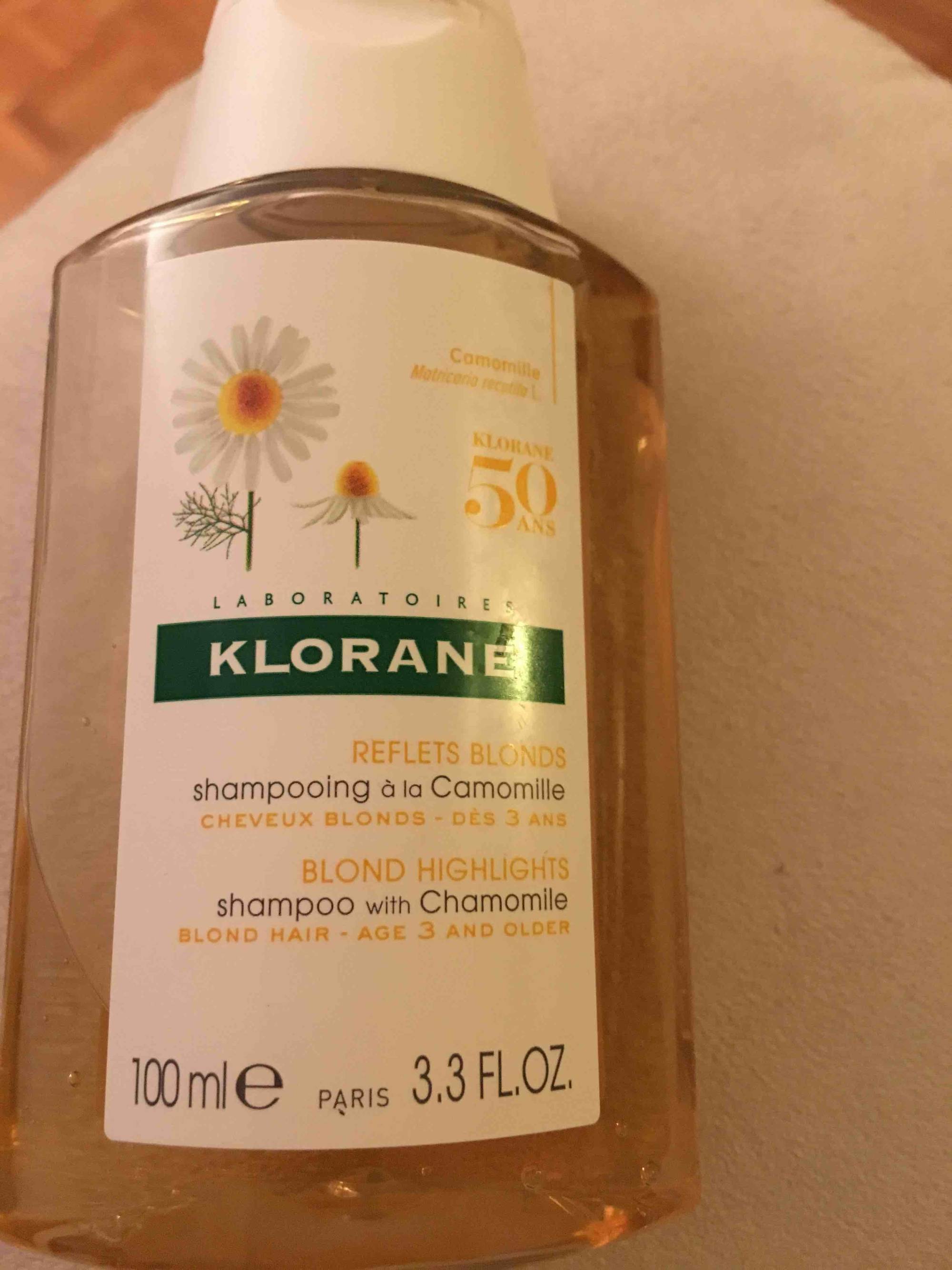 KLORANE - Reflets blonds - Shampooing à la camomille