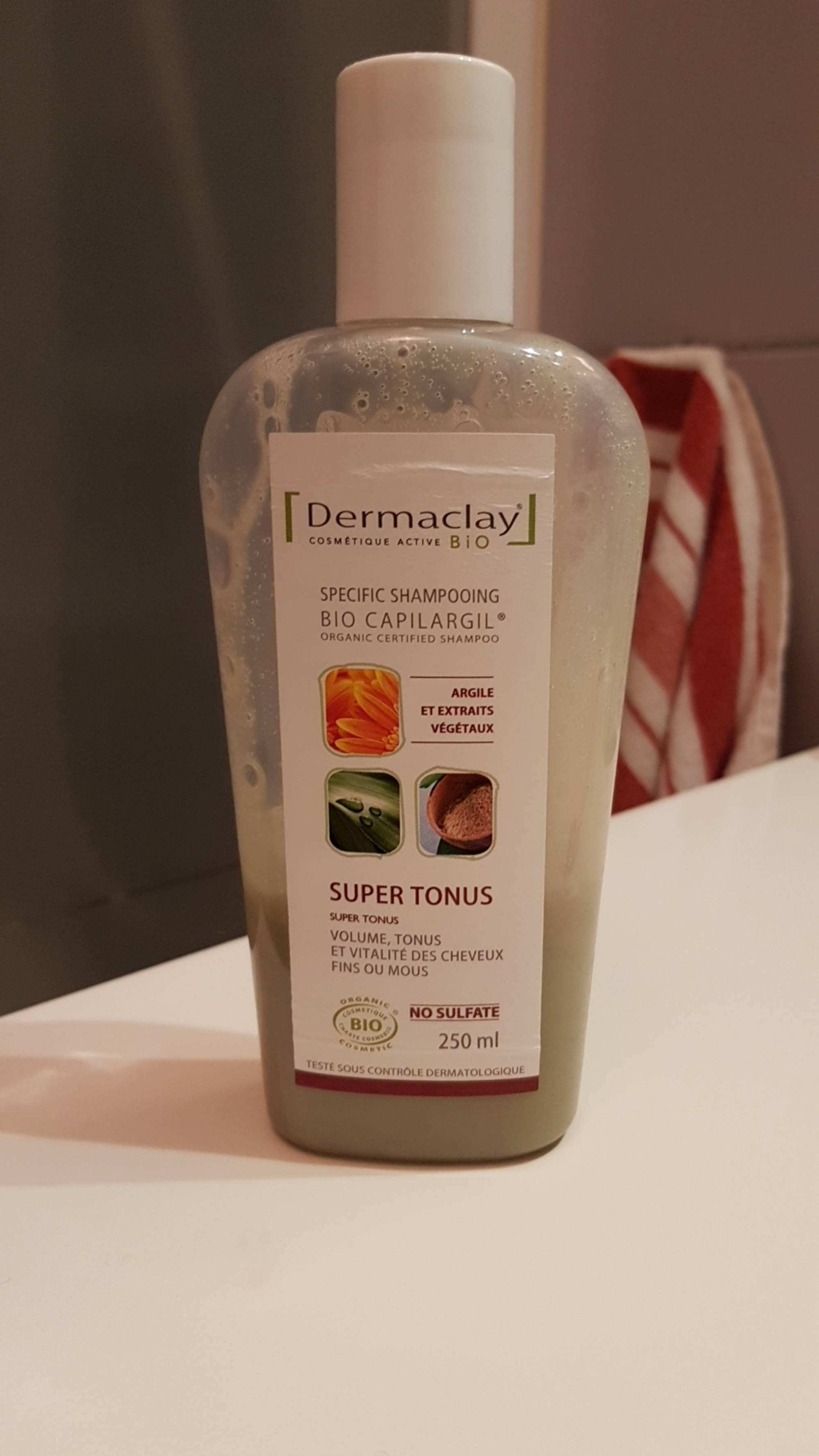 DERMACLAY - Spécific shampooing bio capilargil super tonus