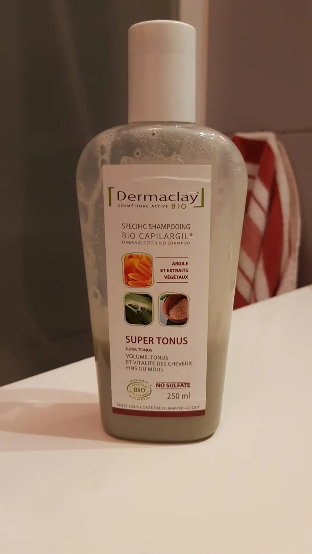 DERMACLAY - Spécific shampooing bio capilargil super tonus