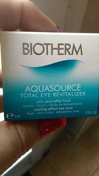 BIOTHERM - Aquasource - Total eye revitalizer