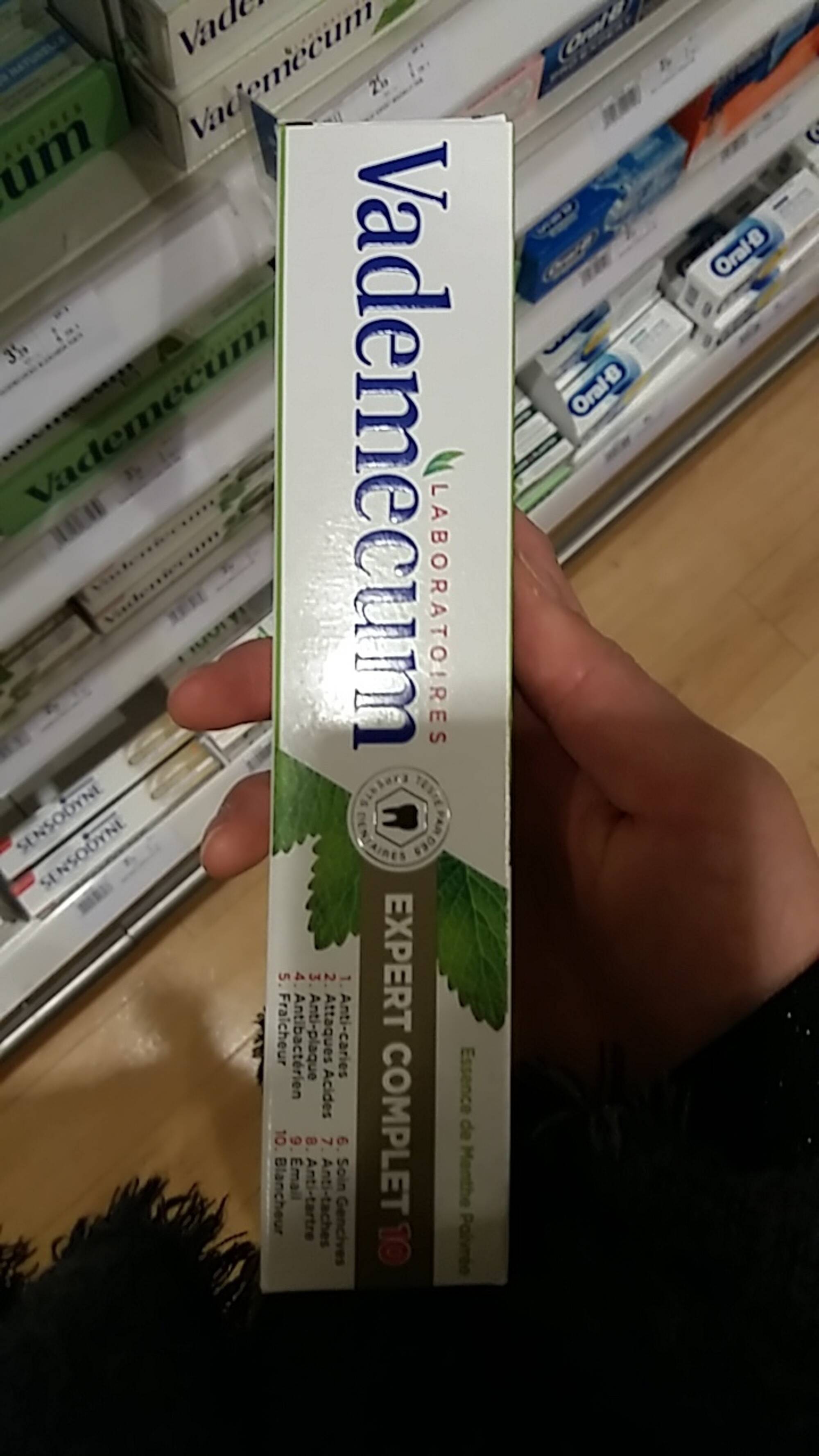 VADEMECUM - Expert Complet 10 essence de menthe poivrée