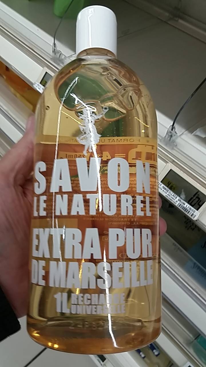 Le naturel Savon Extra Pur de Marseille - 500 ml - INCI Beauty