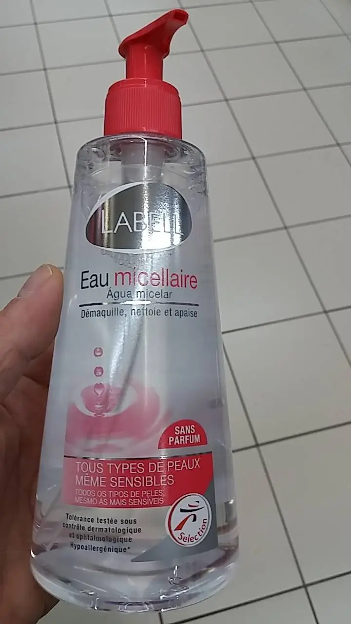 LABELL - Eau micellaire démaquille, nettoie et apaise