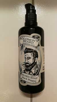 SOLOMON'S BEARD - Beard soap black pepper