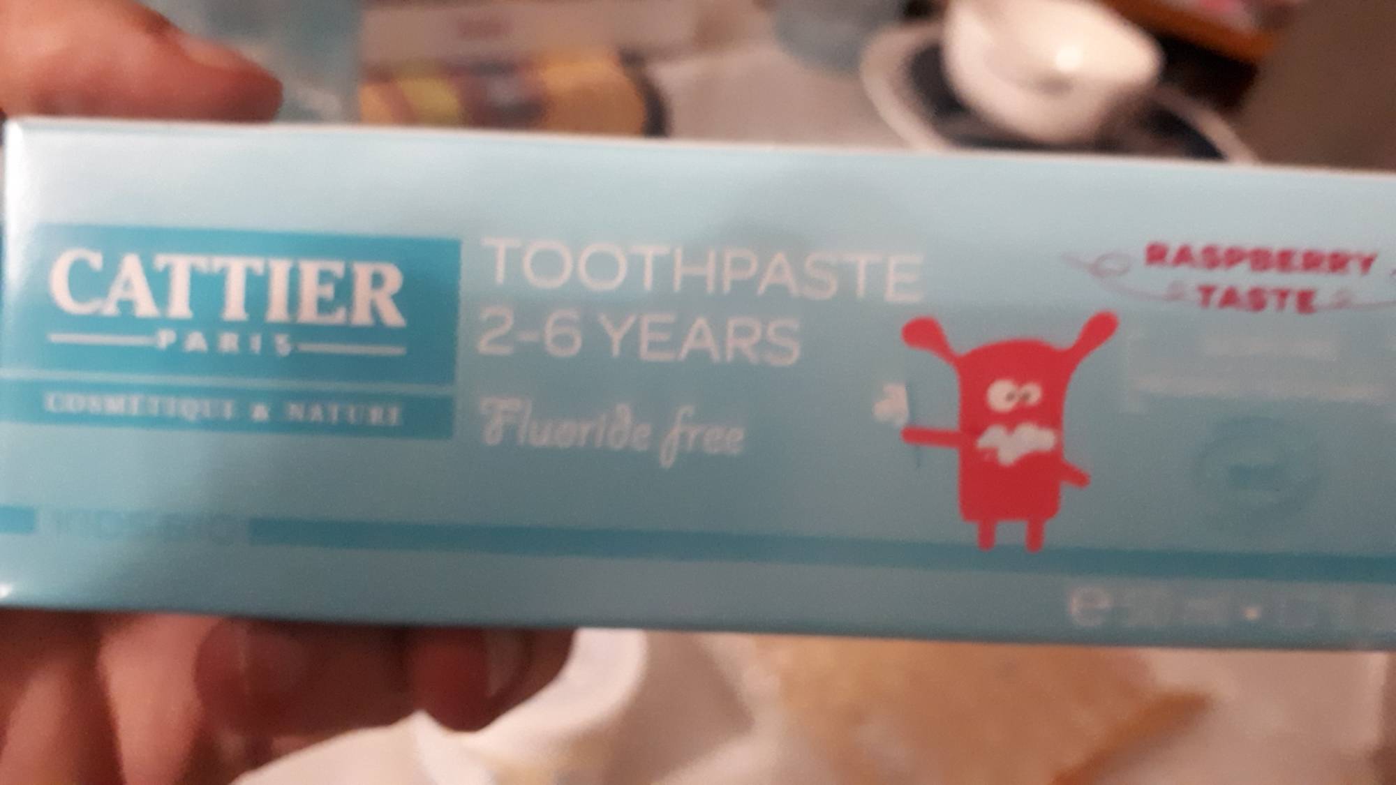 CATTIER - Cosmétique & nature - Toothpaste 2-6 years 