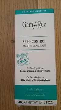GAMARDE - Sebo-control - Masque clarifiant 