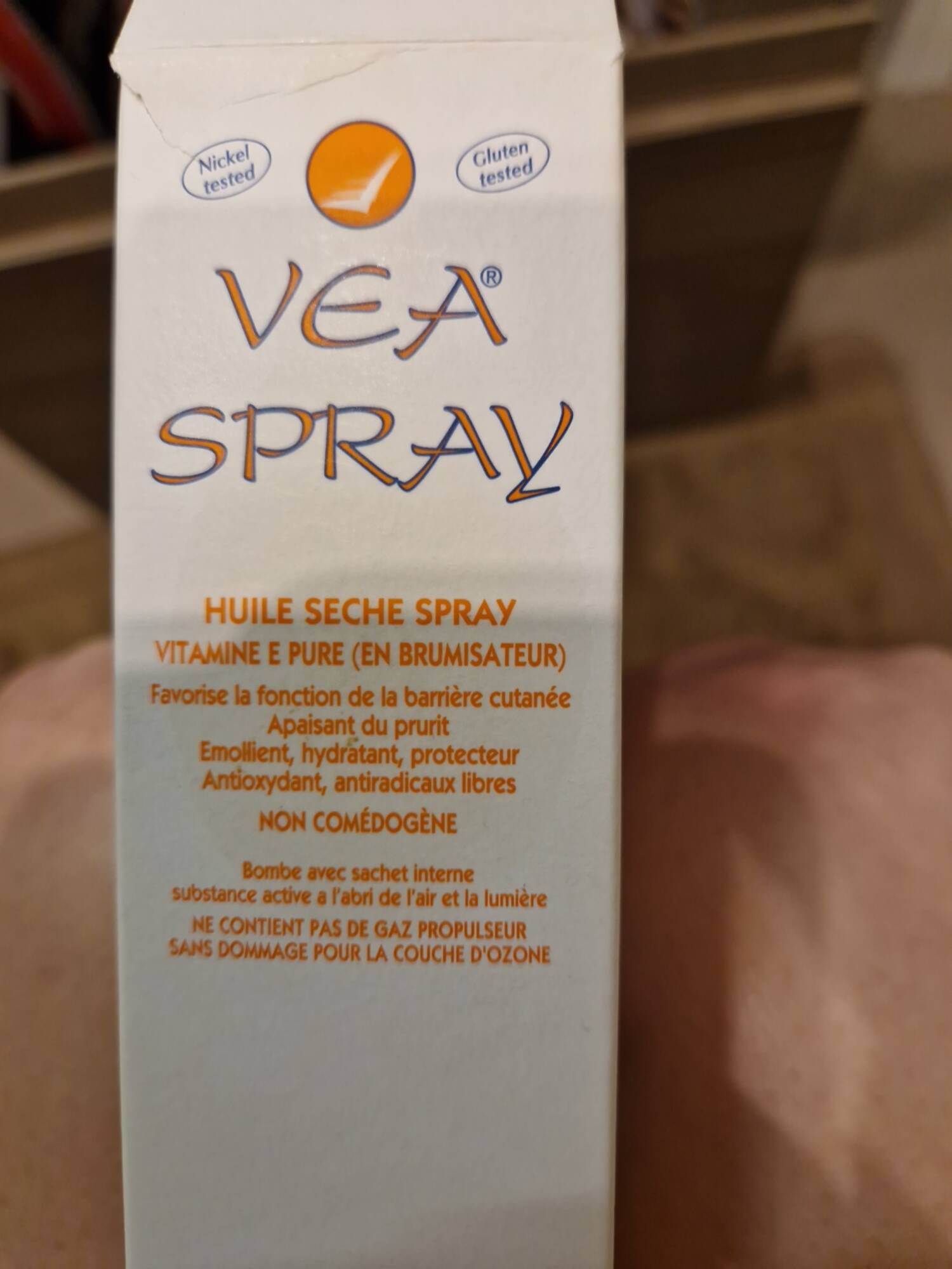 VEA - Huile sèche spray vitamine e pure