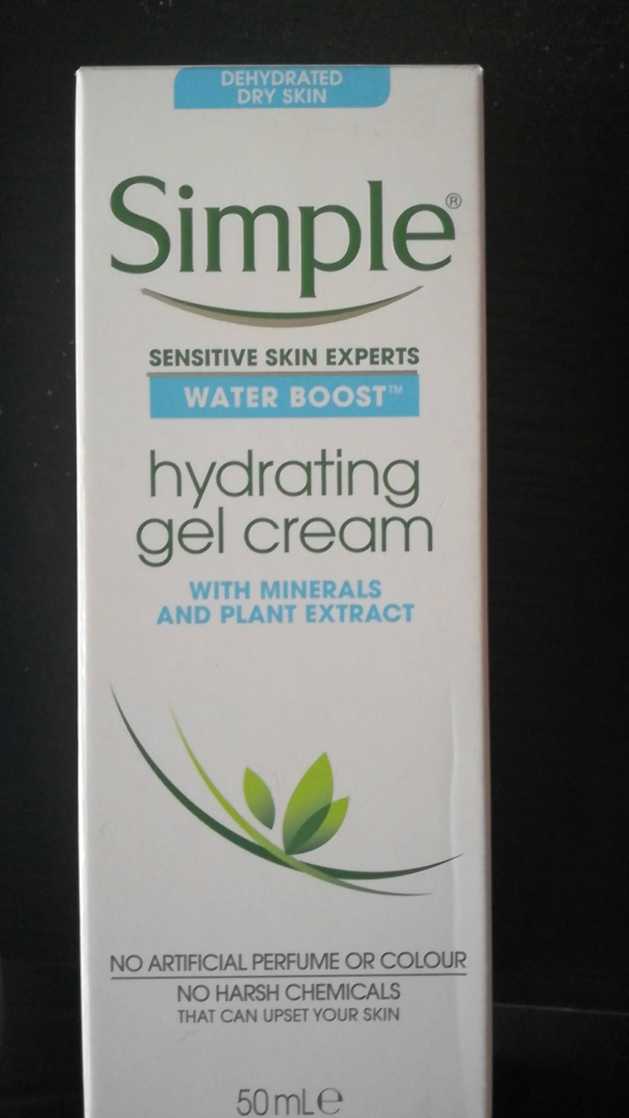 SIMPLE - Hydrating gel cream