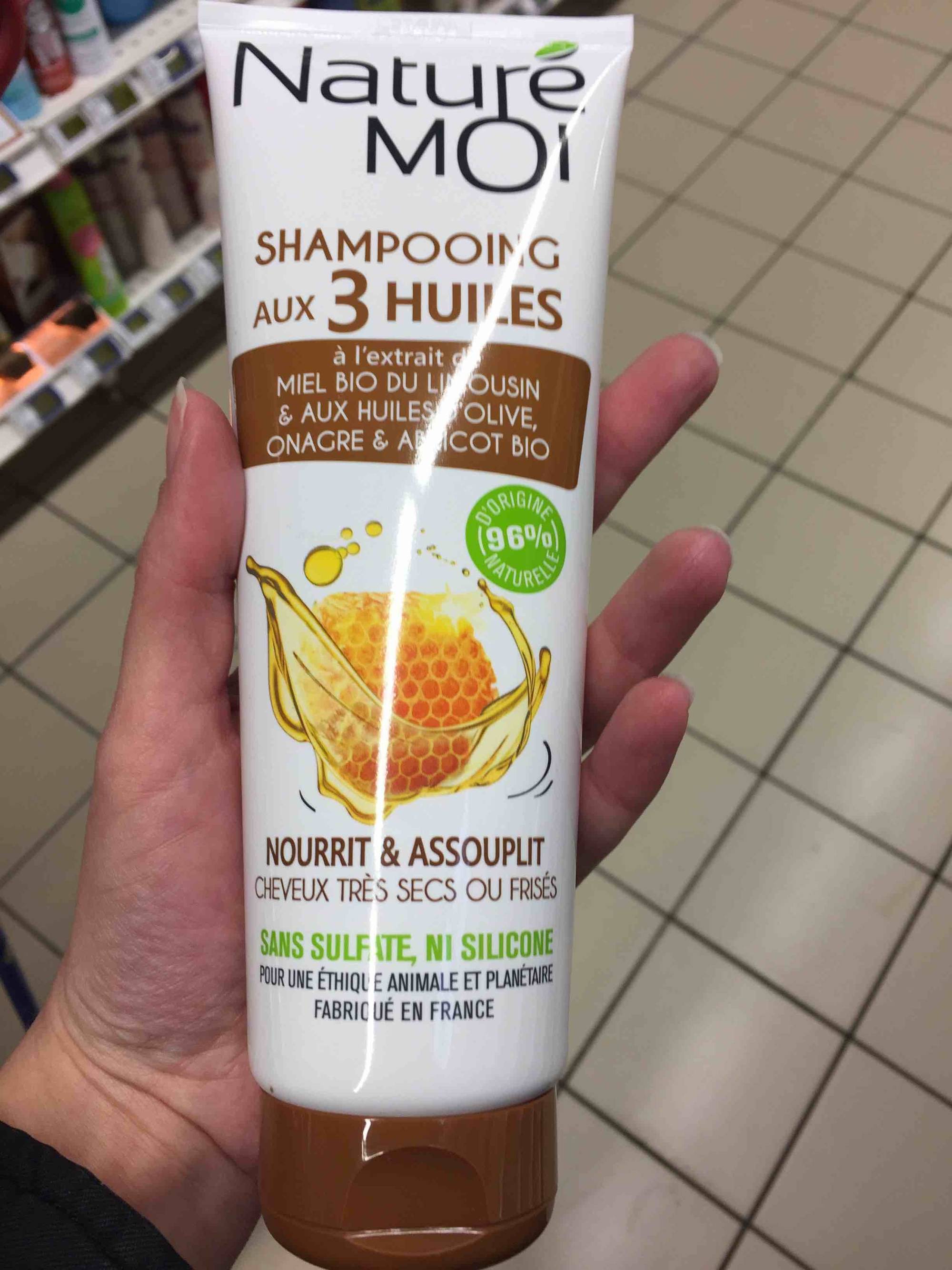 Naturé Moi – Shampooing nourrissant à l'extrait d'abricot bio et d