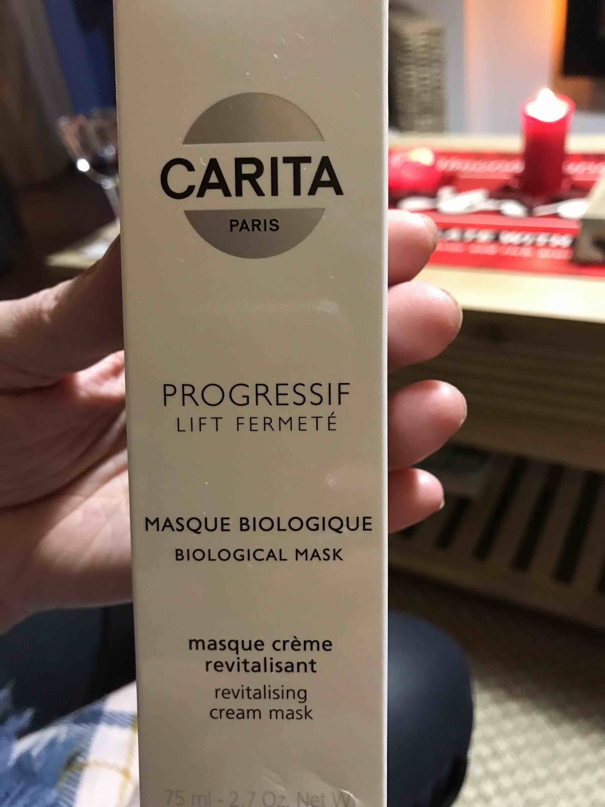 CARITA PARIS - Progressif lift fermeté - Masque biologique