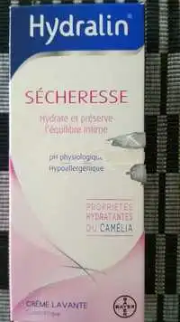 HYDRALIN - Sécheresse - Crème lavante