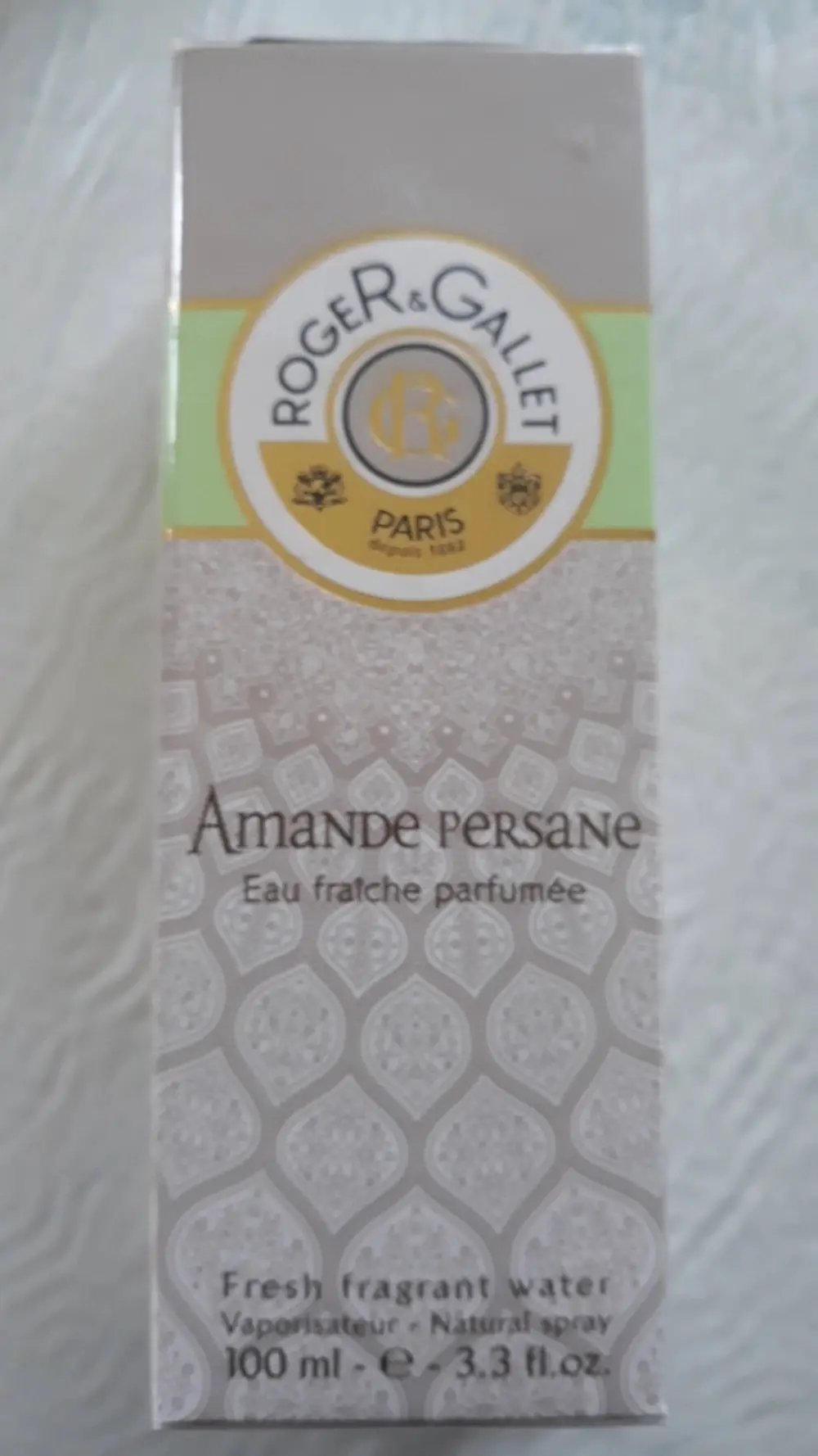 ROGER & GALLET - Amande persane - Eau fraîche parfumée