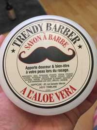 TRENDY BARBER - Savon à barbe à l'aloe vera