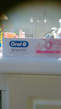ORAL-B - 3D white whitening therapy - Dentifrice dents sensibles
