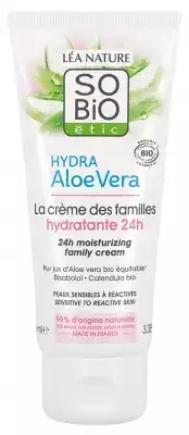 SO'BIO ÉTIC - Hydra aloe vera  - La crème hydratante des familles