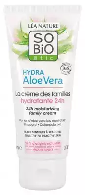 SO'BIO ÉTIC - Hydra aloe vera  - La crème hydratante des familles