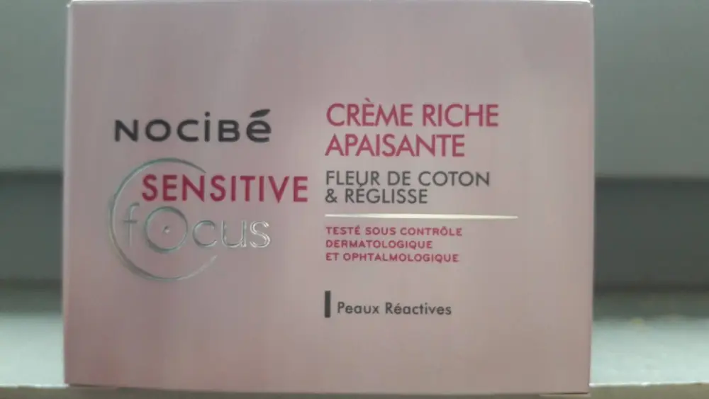 NOCIBÉ - Crème riche apaisante à la fleur de coton & réglisse