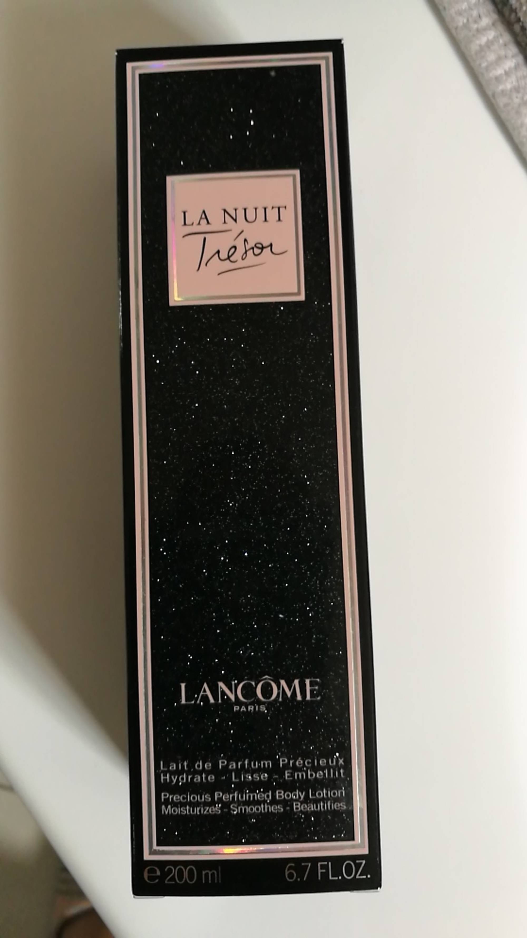 LANCÔME - La nuit trésor - Lait de parfum précieux