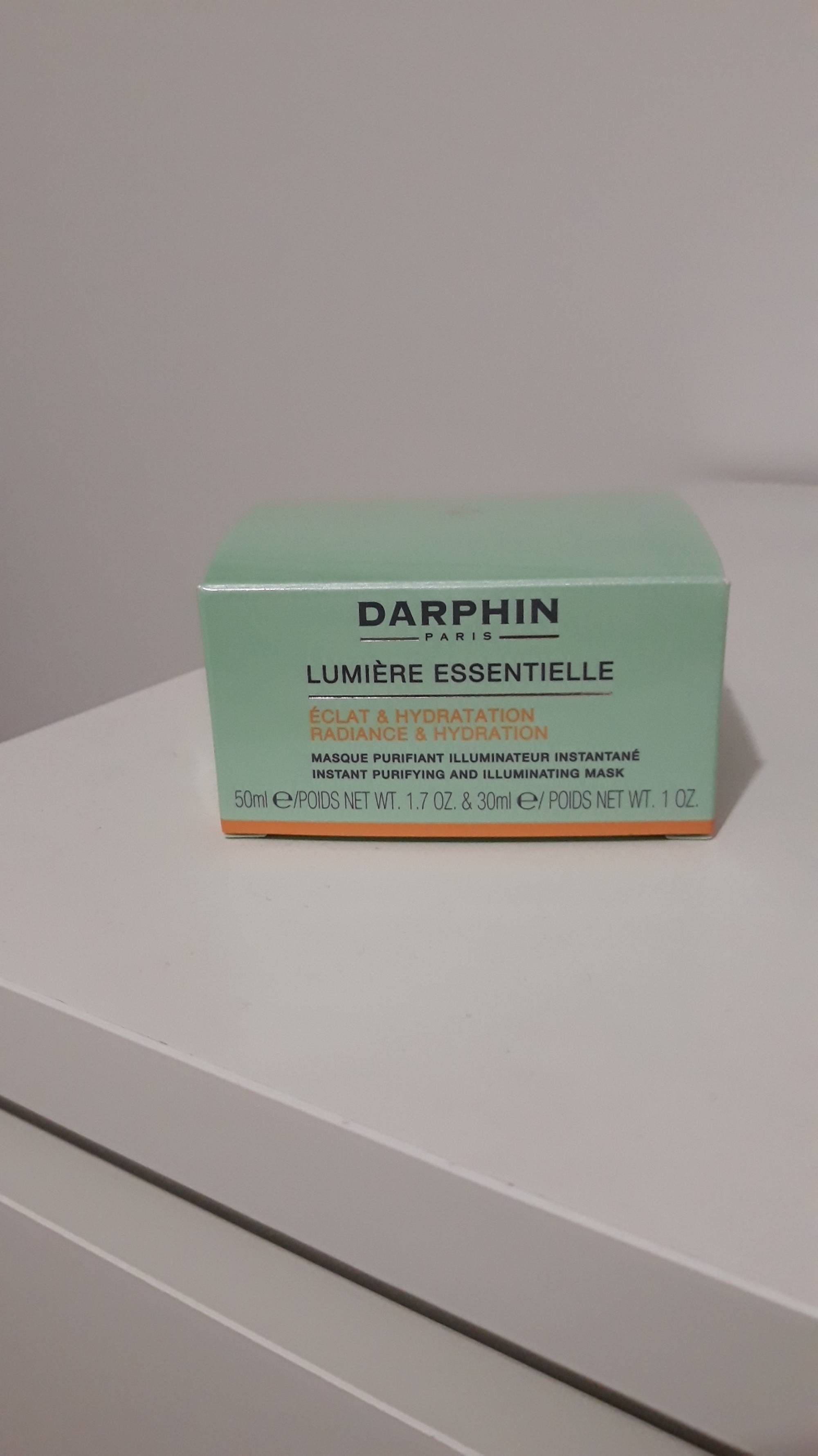 DARPHIN - Lumière Essentielle - Masque purifiant illuminateur instantané