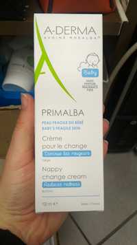 A-DERMA - Primalba - Crème pour le change