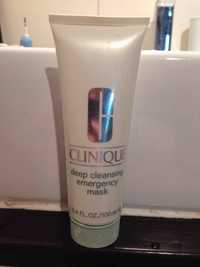 CLINIQUE - Deep cleansing emergency mask