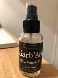 BARB'ART - Le Nomade - Huile à barbe
