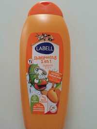 LABELL - Shampooing 2 en 1 abricot amande douce