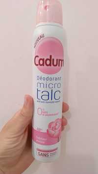 CADUM - Déodorant micro talc 48h
