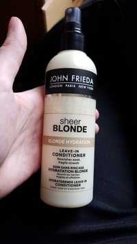 JOHN FRIEDA - Sheer blonde - Soin sans rinçage hydratation blonde