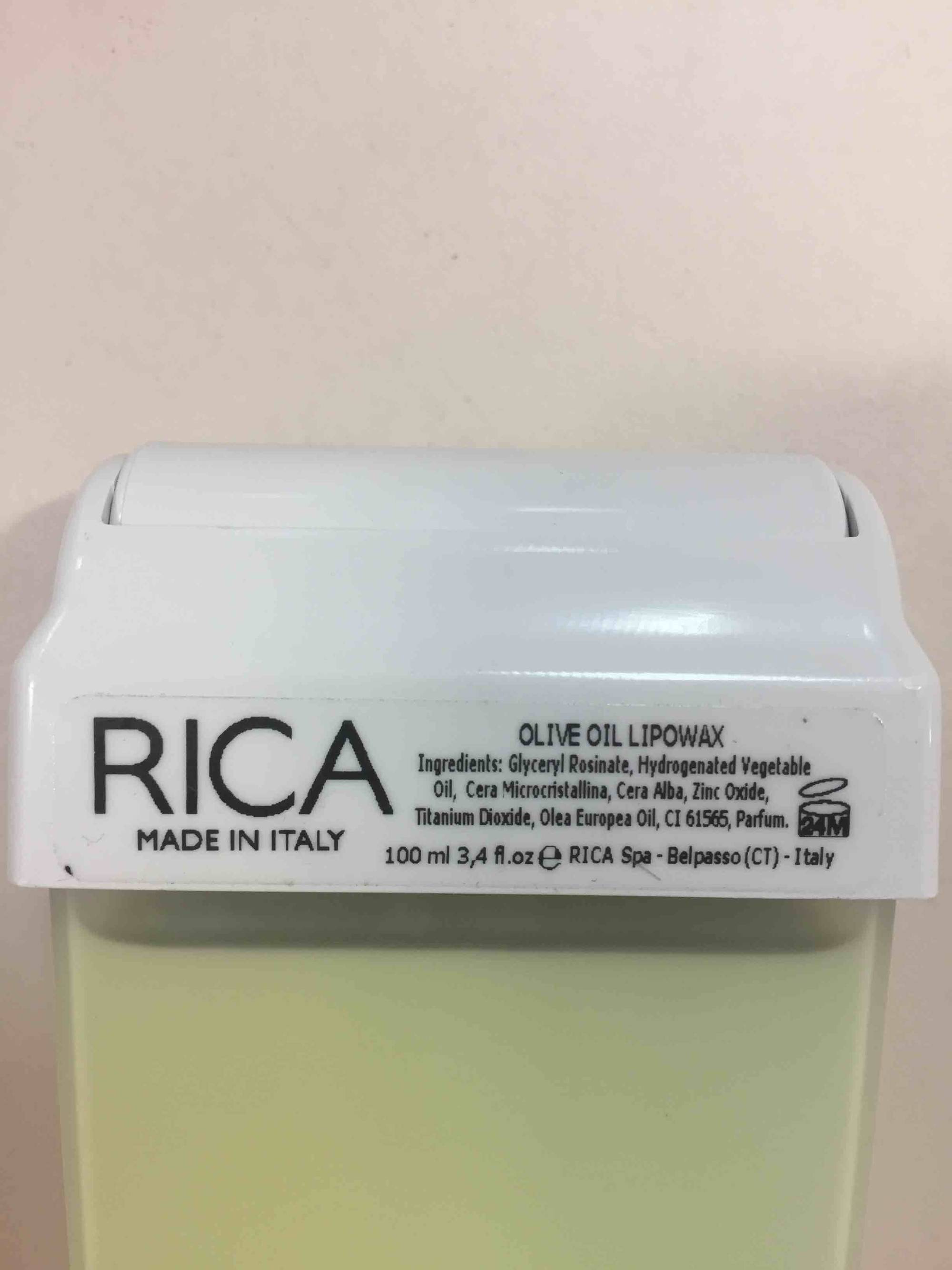RICA - Olive oil lipowax