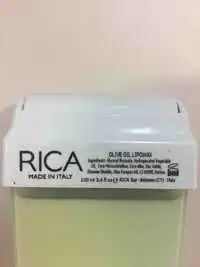 RICA - Olive oil lipowax