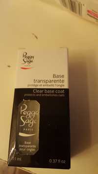 PEGGY SAGE - Base transparente pour ongles
