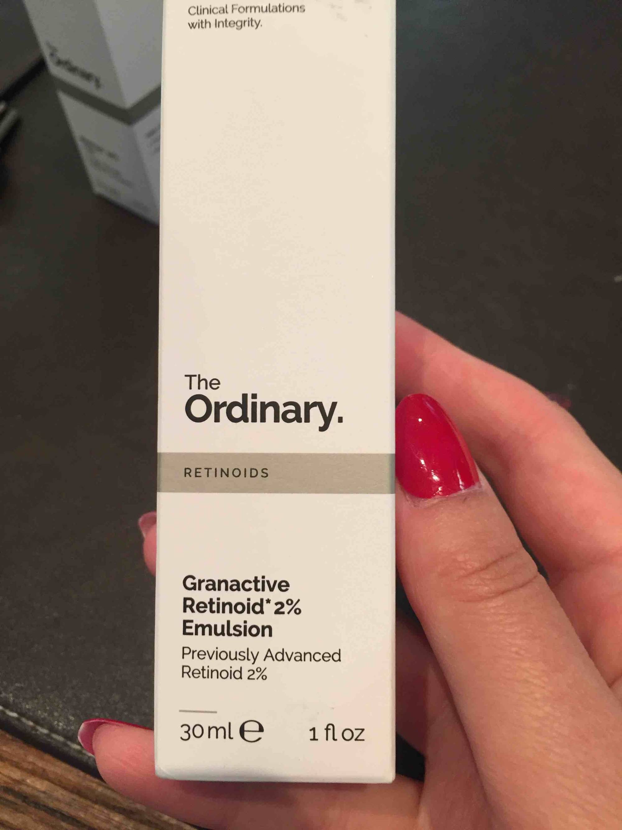 THE ORDINARY - Granactive retinoid 2% emulsion