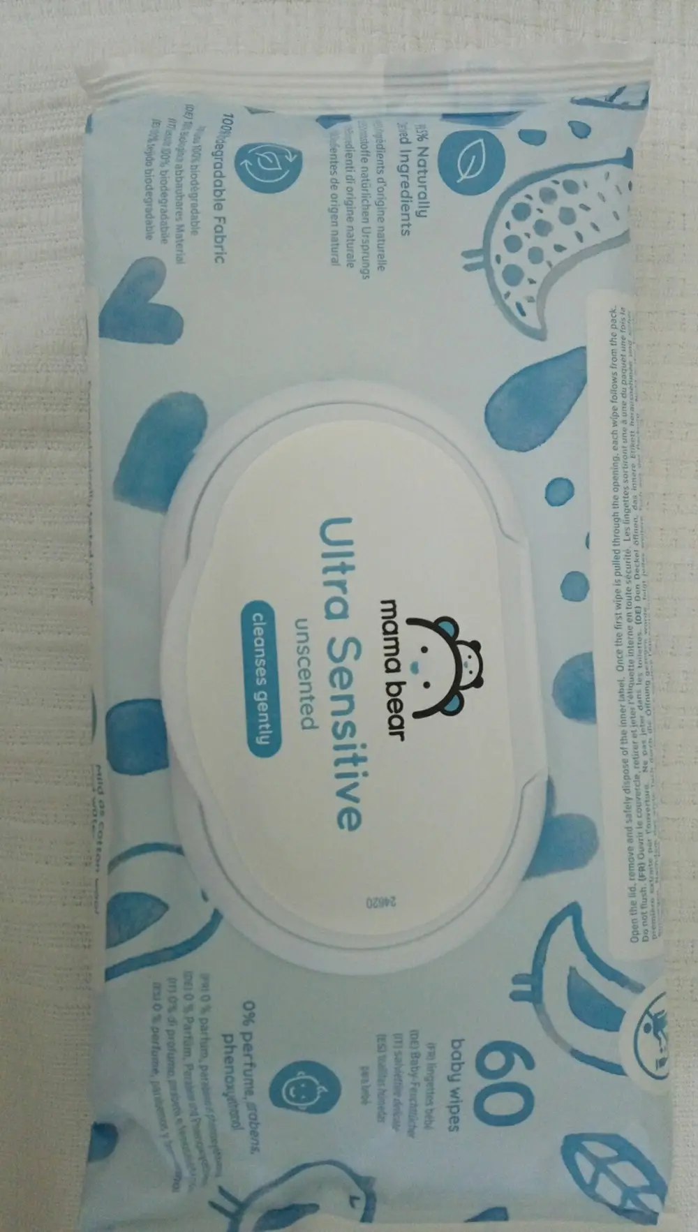 MAMA BEAR - Ultra Sensitive - Baby wipes