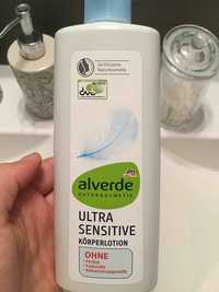 ALVERDE - Ultra sensitive - Körperlotion
