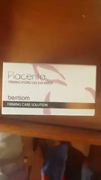 BERRISOM - Placenta - Firming hydro gel eye patch