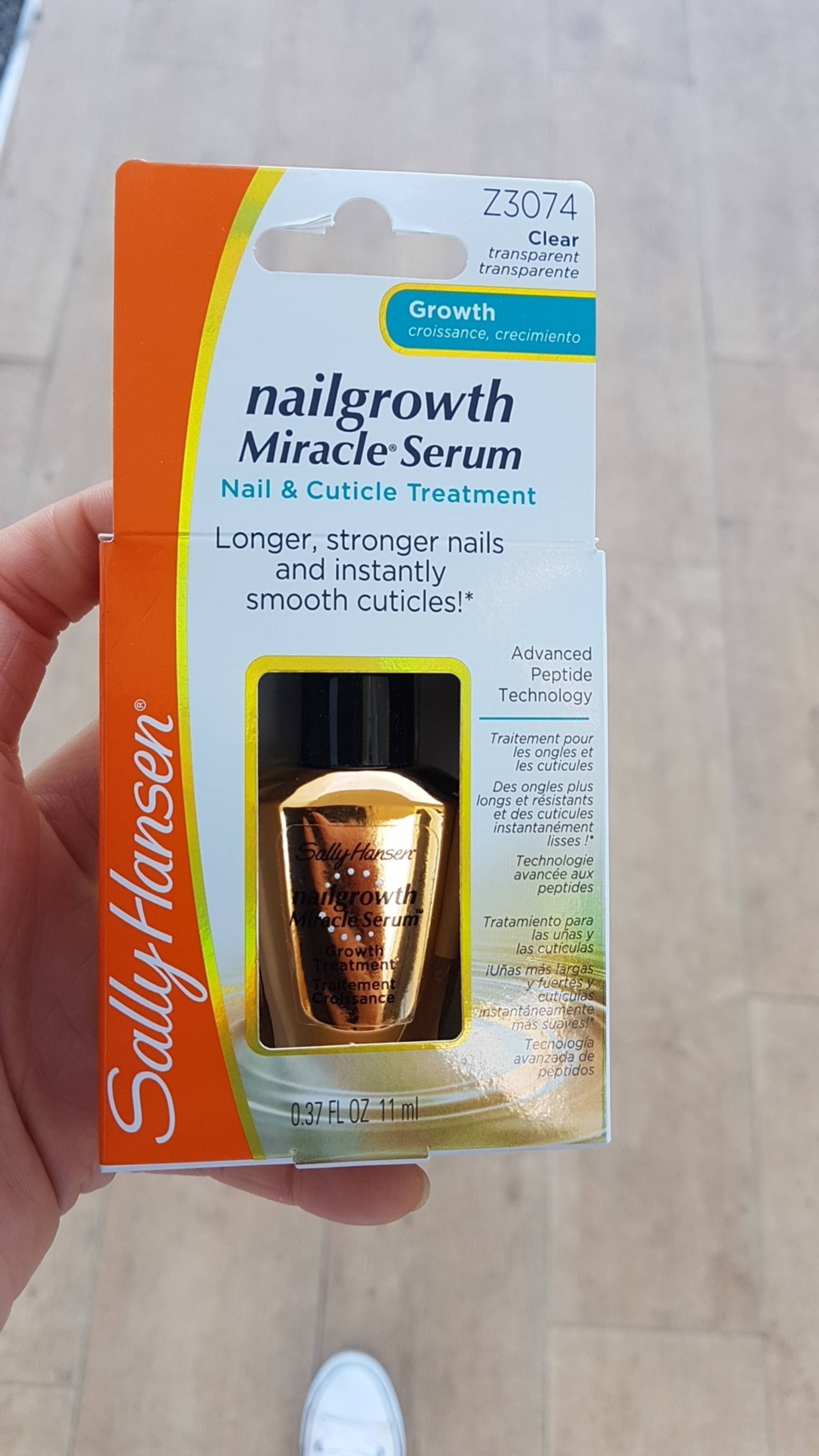 SALLY HANSEN - Nailgrowth miracle serum - Nail & Cuticle treatment