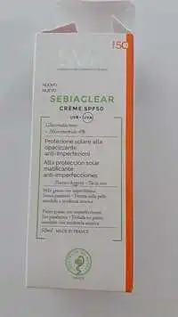 SVR - Sebiaclear - Crème spf 50 