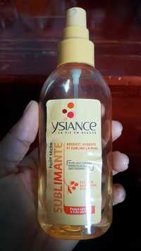 YSIANCE - Sublimante - Huile sèche extrait de karité huile d'argan