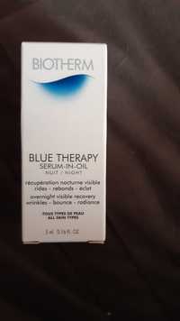 BIOTHERM - Blue therapy - Serum-in-oil nuit 