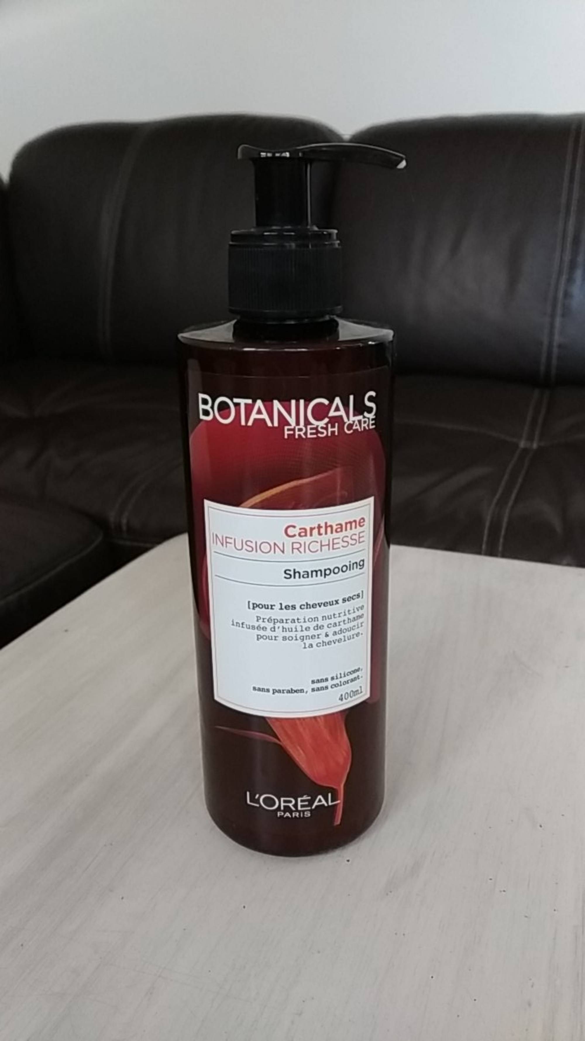 L'ORÉAL - Botanicals fresh care - Carthame infusion richesse - Shampooing