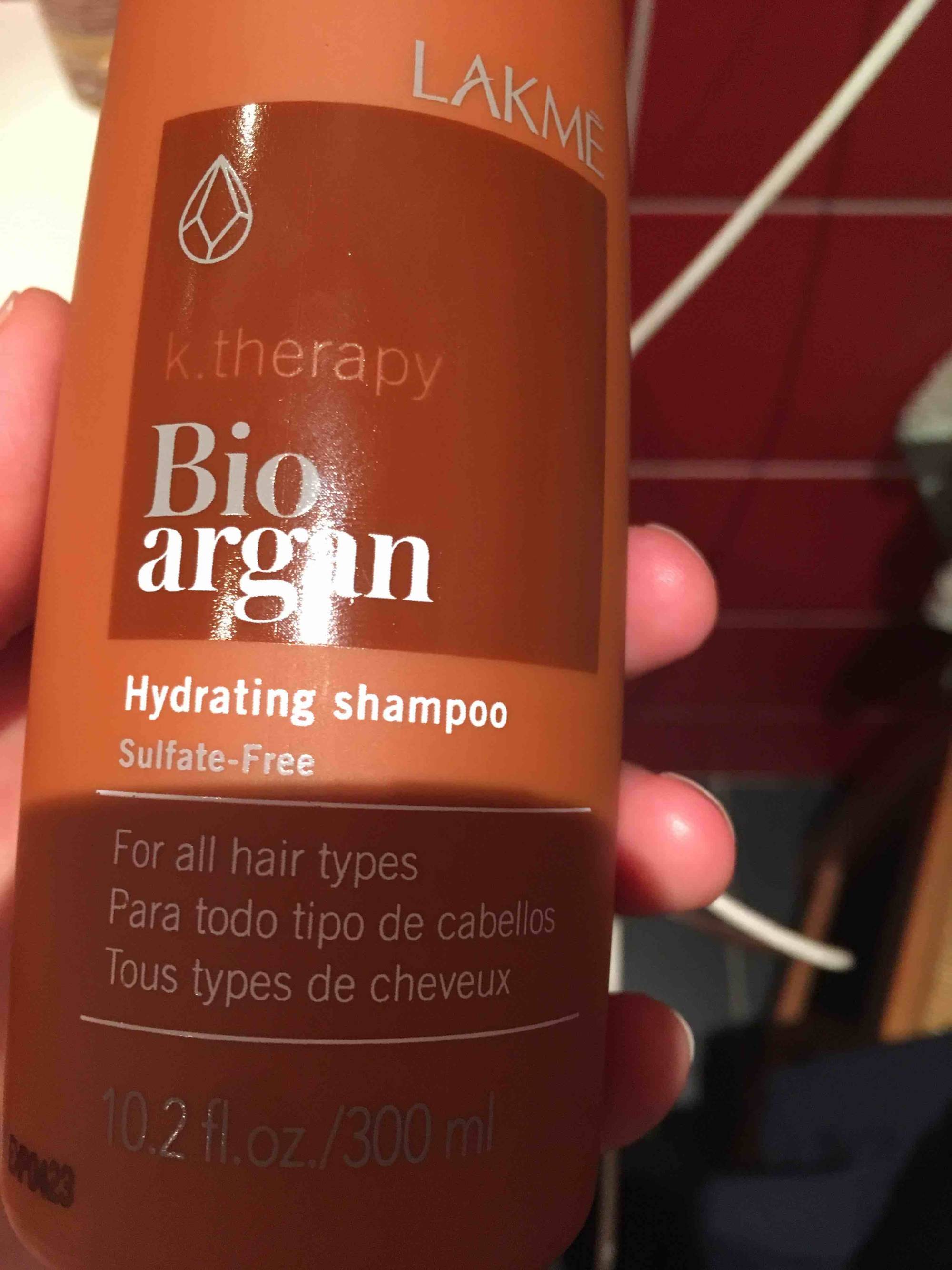 LAKME - K. therapy bio argan - Hydrating shampoo