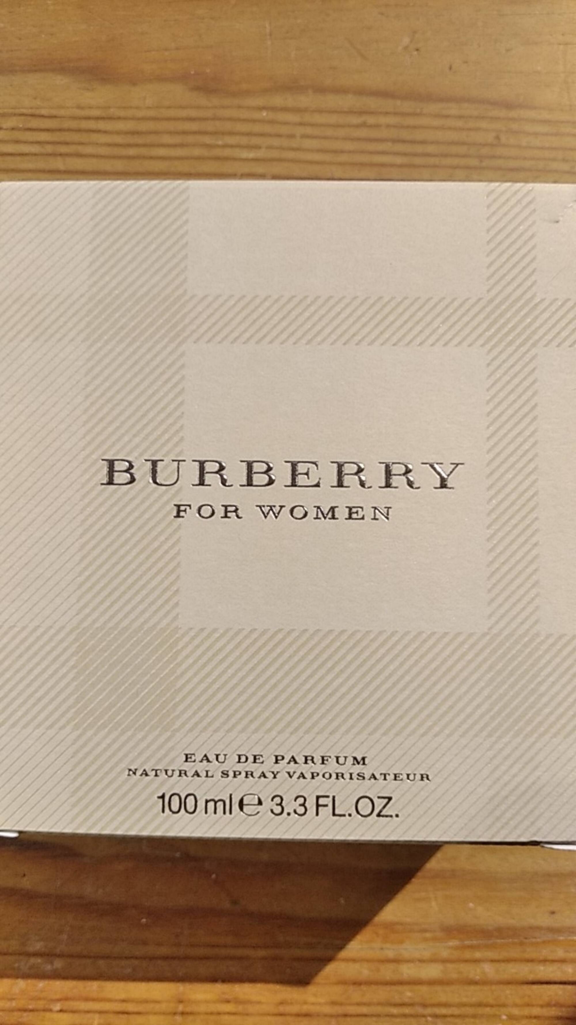BURBERRY - Eau de parfum for women